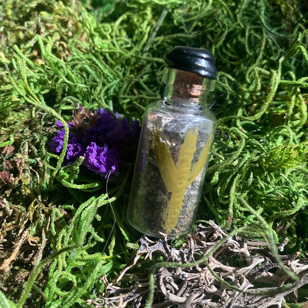 1 Algiz Personal/Home Protection Spell Jar